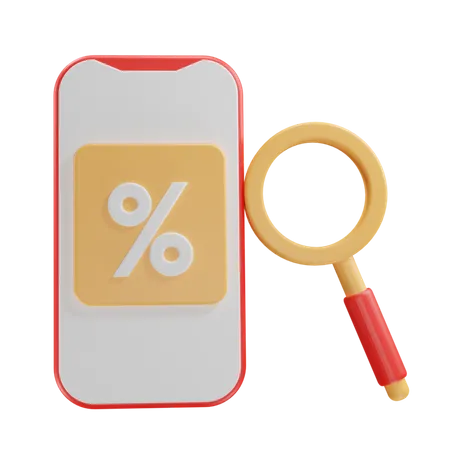 Digital Marketing Discount  3D Icon