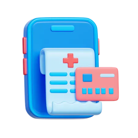 Digital Medical Report  3D Icon