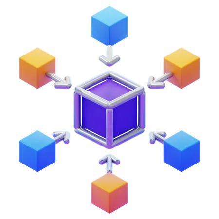 디지털 화폐  3D Icon