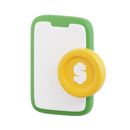 Digital Money  3D Icon