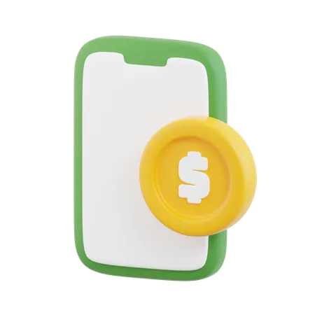 Digital Money  3D Icon