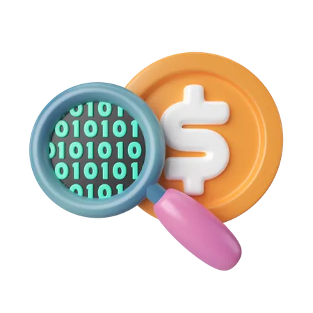 Digital Money  3D Icon