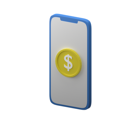 Digital Money  3D Icon