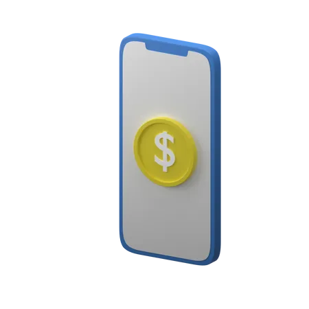 Digital Money  3D Icon