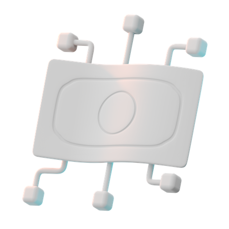 Digital Money  3D Icon