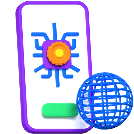 Digital Money  3D Icon