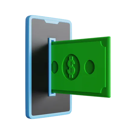 Digital Money 3D Icon
