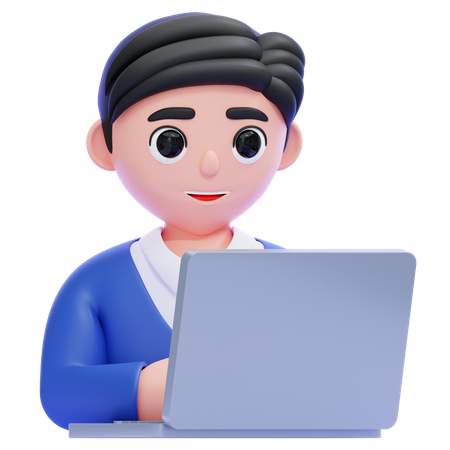 Digital Native  3D Icon