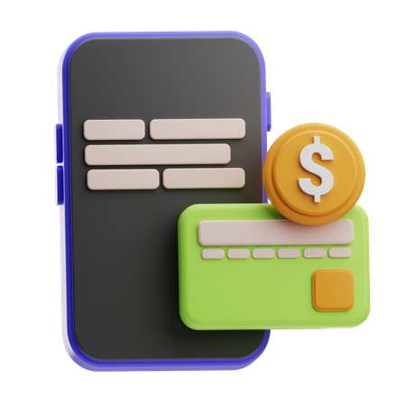 Digital Payment  3D Icon