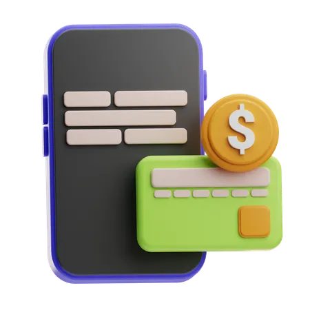 Digital Payment  3D Icon