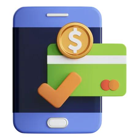 Digital Payment  3D Icon