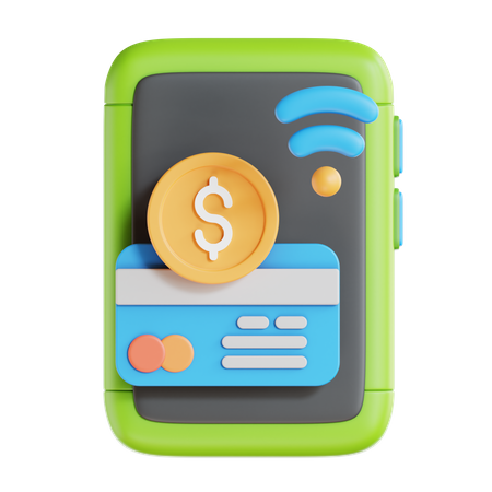 Digital Payment  3D Icon