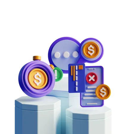 Digital Payment  3D Icon