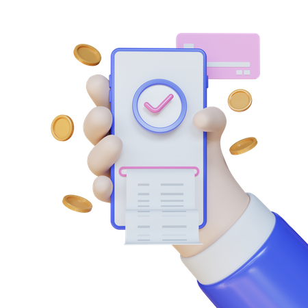 Digital Payment 3D Icon