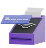 Digital Payment Terminal With Contactless Card