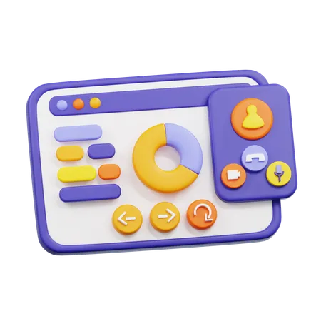 デジタルプレゼンテーション  3D Icon