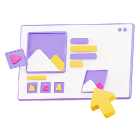 Digital products  3D Icon