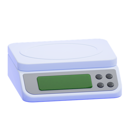 Digital Scale  3D Icon