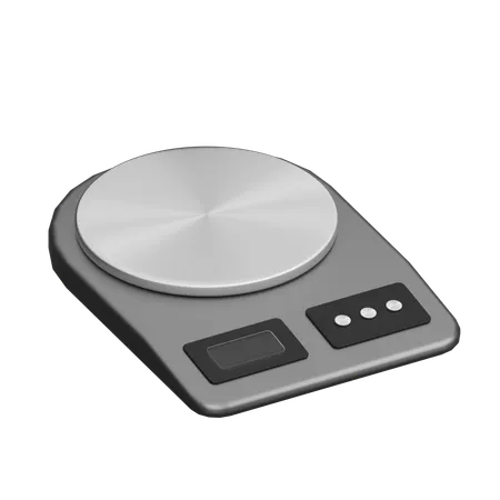 Digital Scales  3D Icon