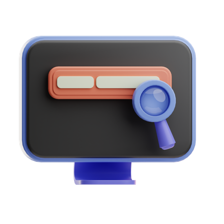 Digital Security Lock  3D Icon