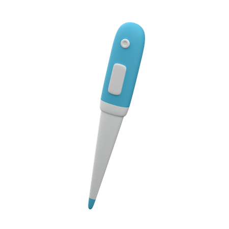 デジタル温度計  3D Icon