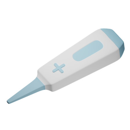 Digital Thermometer  3D Icon