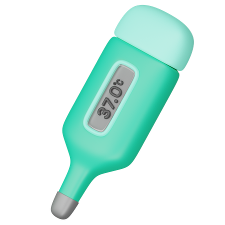 Digital Thermometer  3D Icon