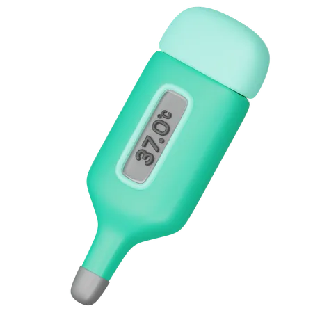 Digital Thermometer  3D Icon