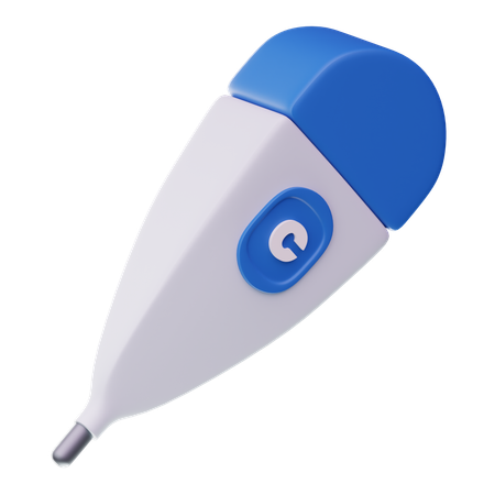 Digital Thermometer  3D Icon