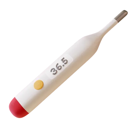 Digital Thermometer  3D Icon