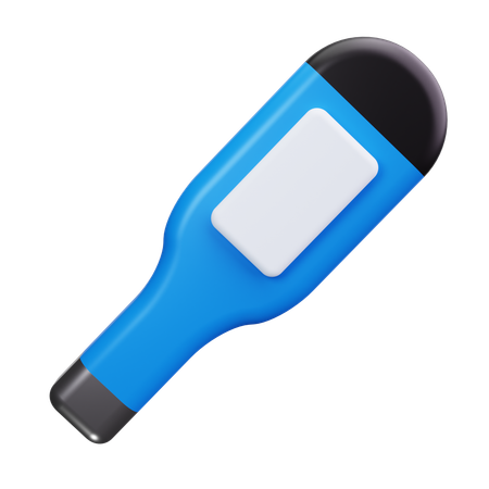 Digital Thermometer  3D Icon