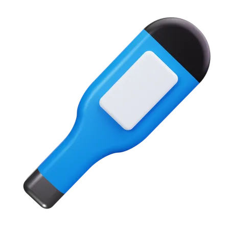 Digital Thermometer  3D Icon