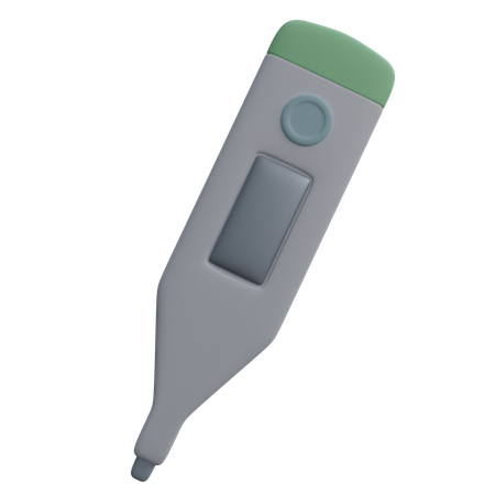 Digital Thermometer  3D Icon