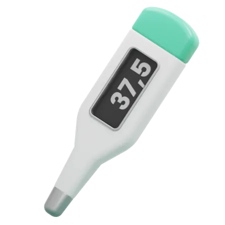 Digital Thermometer  3D Icon