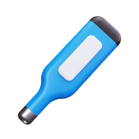 Digital Thermometer  3D Icon