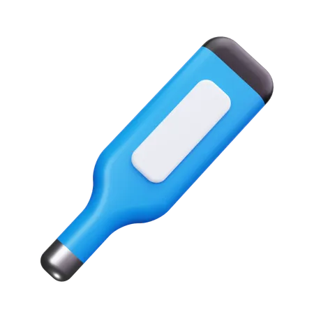 Digital Thermometer  3D Icon