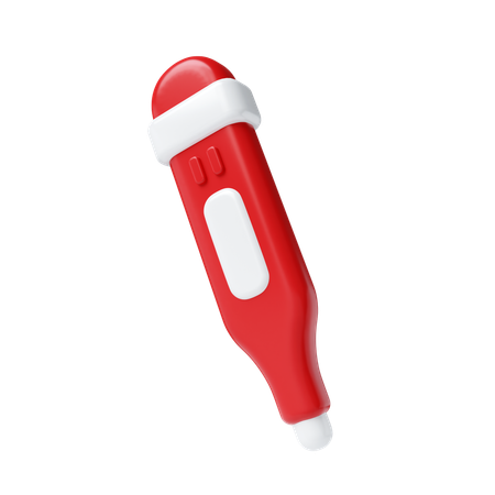 Digital Thermometer  3D Icon