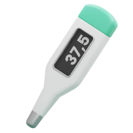 Digital Thermometer  3D Icon