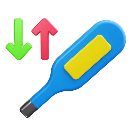 Digital Thermometer  3D Icon