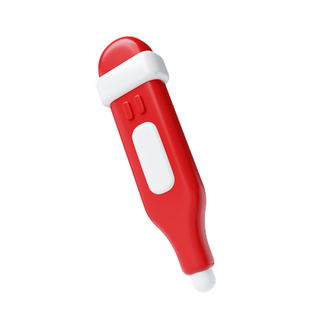 Digital Thermometer  3D Icon