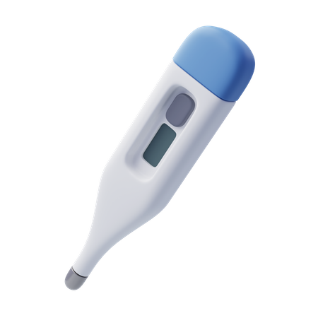 Digital Thermometer  3D Icon