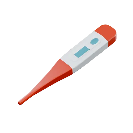 Digital Thermometer  3D Illustration