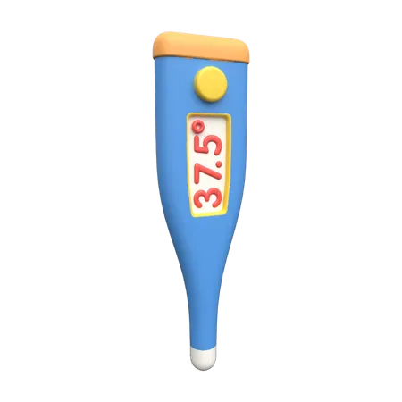 Digital Thermometer  3D Illustration