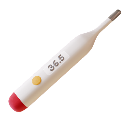 Digital Thermometer  3D Icon