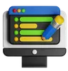 Digital To Do List On Screen
