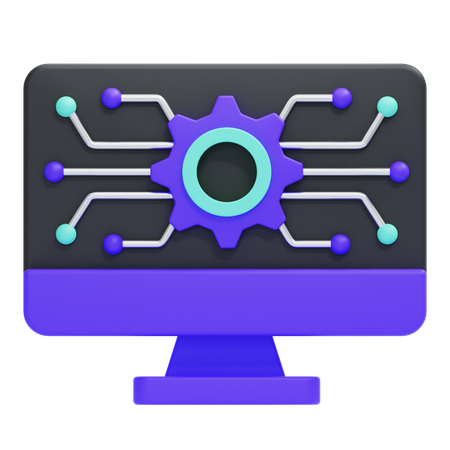 Digital Transformation  3D Icon