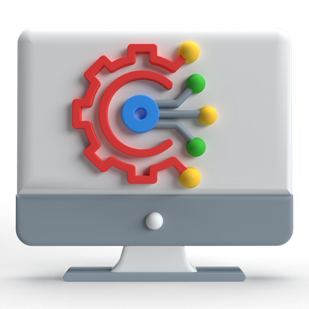 Digital Transformation  3D Icon