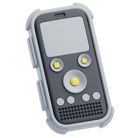 Digital Voice Recorder  3D Icon