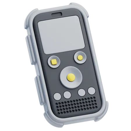 Digital Voice Recorder  3D Icon