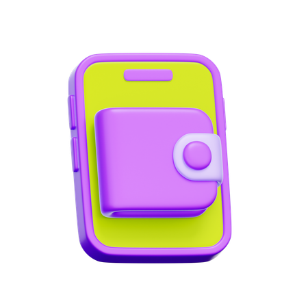 Digital Wallet  3D Icon